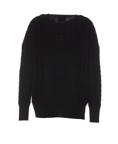 Shop Allude Sweater In Black