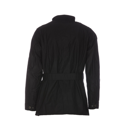 Shop Barbour Slim International Wax Jacket In Black