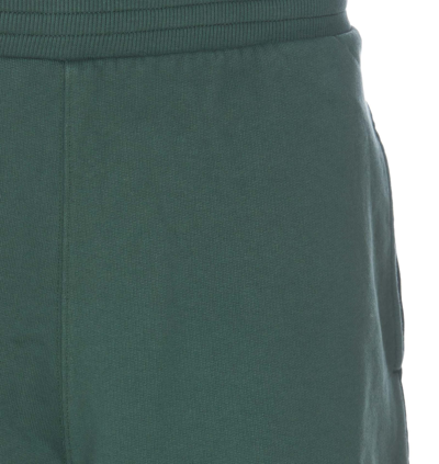 Shop Bally Logo Shorts In Green