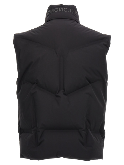 Shop Moncler Lengau Vest In Black