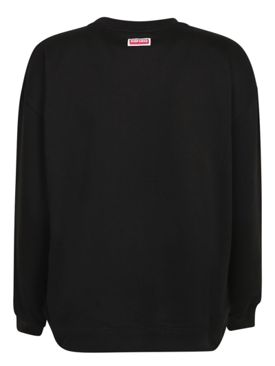 Shop Kenzo Tiger Varsity Black Sweatshirt