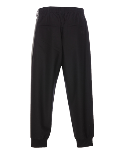 Shop Y-3 Track Pants With Tapes In Black