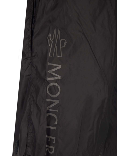 Shop Moncler Logo Swimsuit In Black