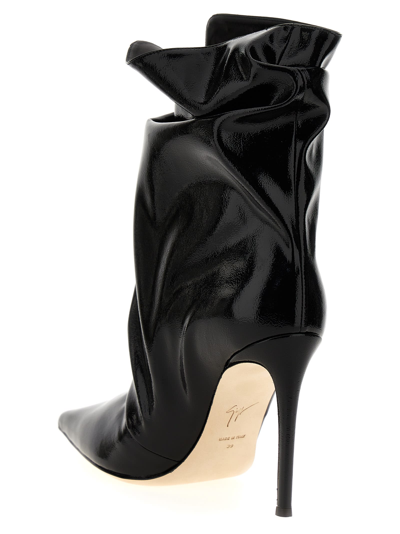 Shop Giuseppe Zanotti Braquel Ankle Boots In Black