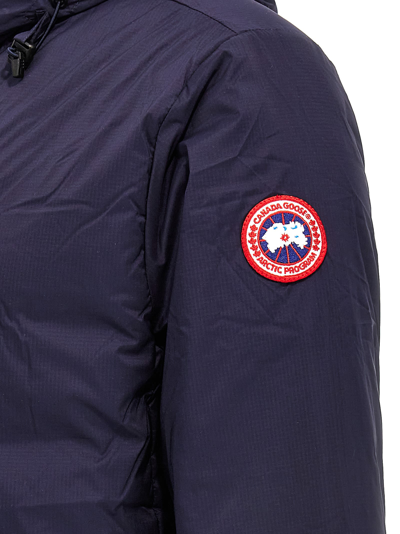 Shop Canada Goose Lodge Down Jacket In Blue