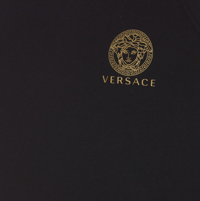 Shop Versace Medusa Tank Top In Black
