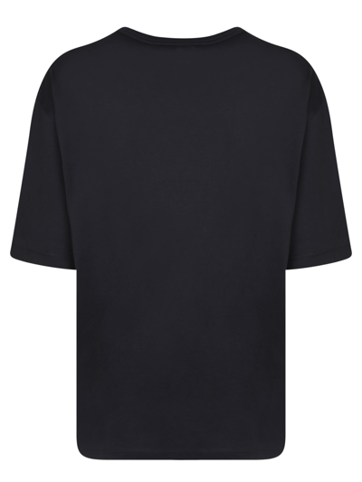 Shop Acne Studios Logo-patch T-shirt In Black