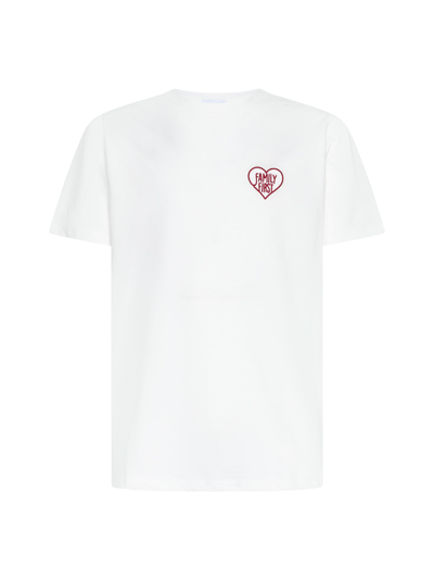 Shop Family First Milano T-shirt In White