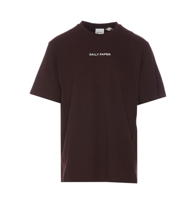Shop Daily Paper Etype T-shirt In Brown