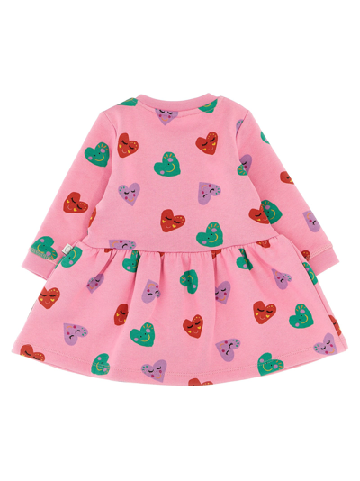 Shop Stella Mccartney Heart Dress In Pink