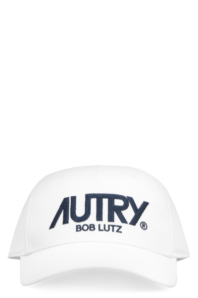 Shop Autry Logo Baseball Cap In White