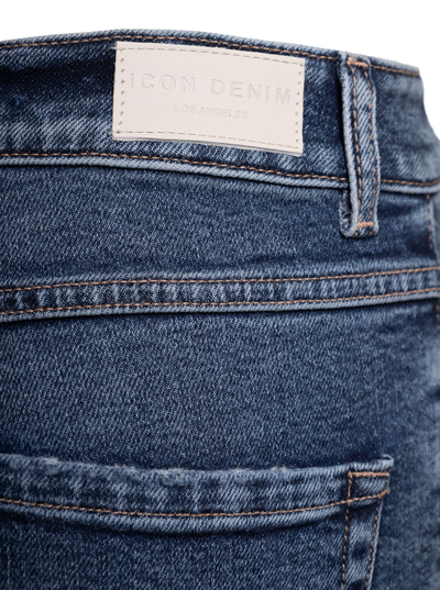 Shop Icon Denim Slim Flared Jean - High Rise In Black