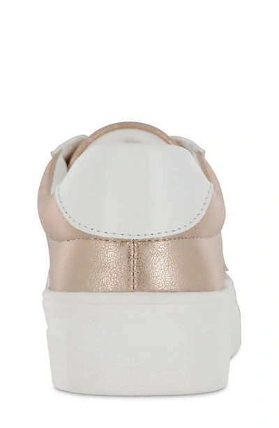 Shop Mia Kids' Sparklee Star Low Top Sneaker In Rose Gold