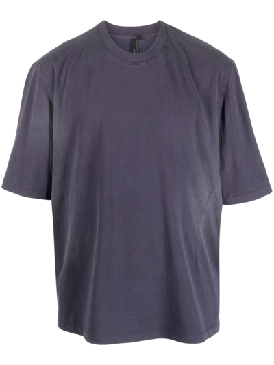 Shop Entire Studios Short-sleeved Cotton T-shirt In Blue