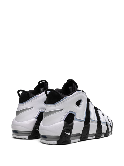 Nike Air More Uptempo '96 Sneakers In Black And White - Black In Black