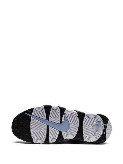 Nike Air More Uptempo '96 Sneakers In Black And White - Black In Black