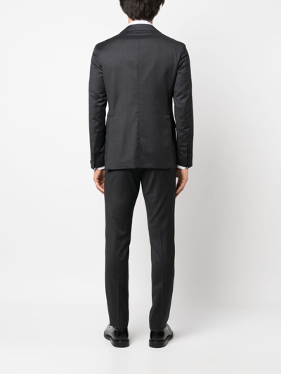 Tagliatore Single Breasted Suit In Grey