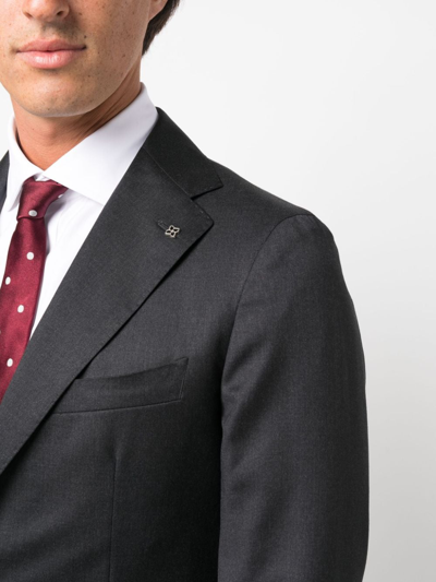 Tagliatore Single Breasted Suit In Grey