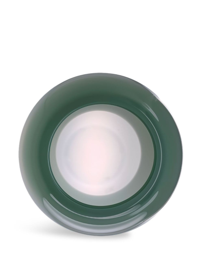 Shop Alexa Lixfeld Spin Ombré-effect Vase In Green