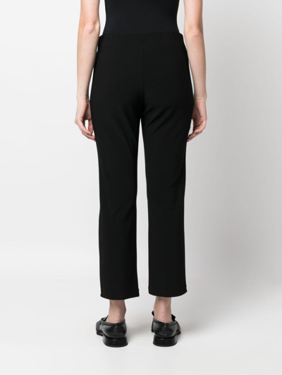 By Malene Birger Mid-rise Straight-leg Tailored Trousers In Black