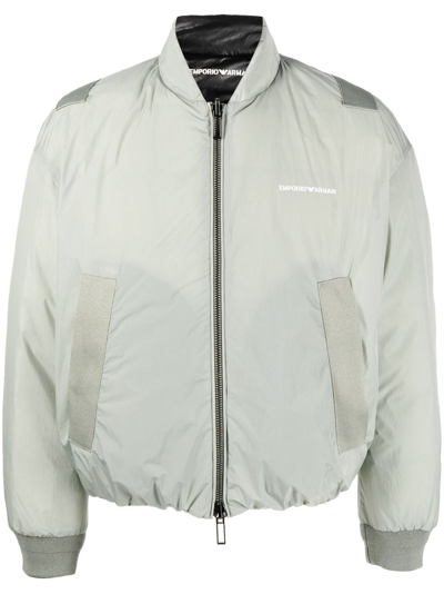 Buy Emporio Armani Men Grey Light Padded Down Jacket Online - 751589