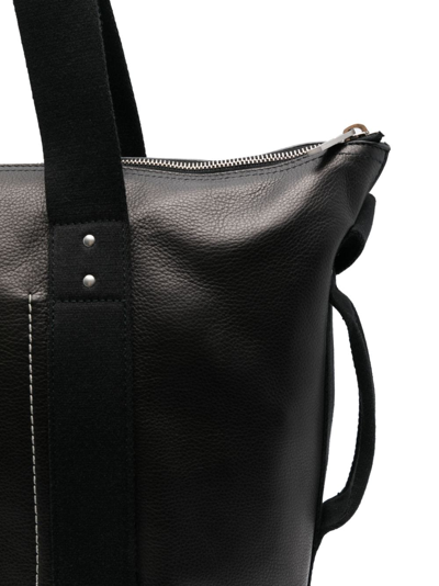 Rick Owens Mini Trolley Tote Bag In Black