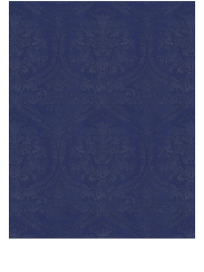 Shop Dolce & Gabbana Monogram Wallpaper In Blue