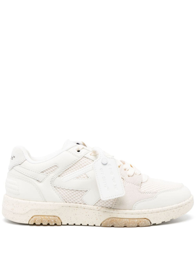 Shop Off-white Out Of Office Low-top Sneakers In Neutrals