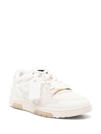 Shop Off-white Out Of Office Low-top Sneakers In Neutrals