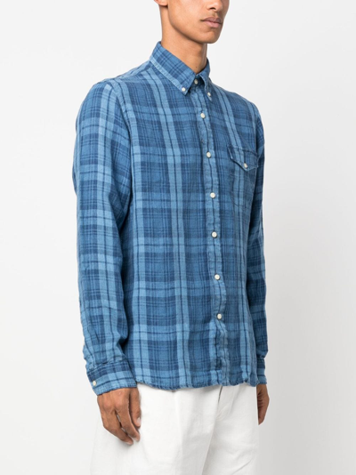 Polo Ralph Lauren Cl3bdblks-long Sleeve-sport Shirt In Blue