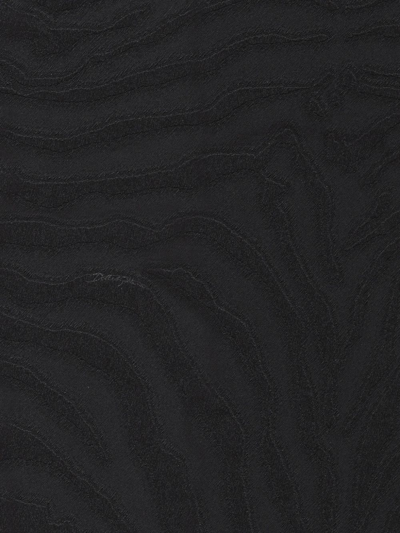 Dolce & Gabbana Zebra-print Wallpaper In Black