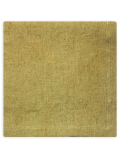Shop The House Of Lyria Lume Linen Napkin (set Of Two) In Neutrals