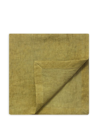 Shop The House Of Lyria Lume Linen Napkin (set Of Two) In Neutrals