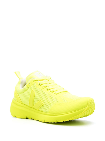 Shop Veja Condor 2 Low-top Sneakers In Yellow