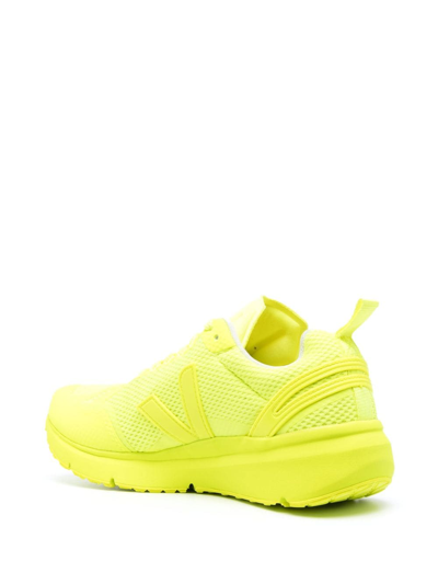 Shop Veja Condor 2 Low-top Sneakers In Yellow