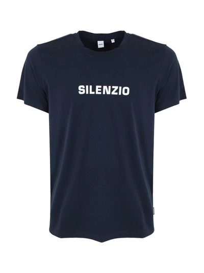 Shop Aspesi Silence T-shirt Clothing In Blue