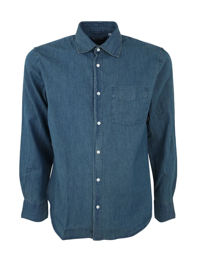 Shop Aspesi Sterling Shirt Clothing In Blue