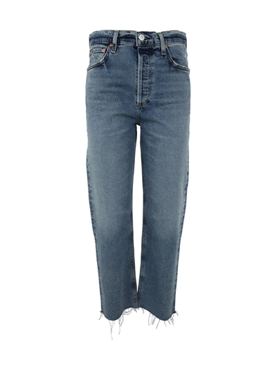 Shop Citizen Of Humanity Citizens Of Humanity Florence Wide Straight Jeans Clothing In Blue