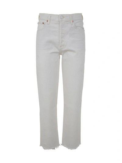 Shop Citizen Of Humanity Citizens Of Humanity Florence Wide Straight Jeans Clothing In White