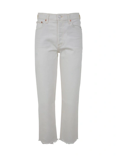 Citizen Of Humanity Citizens Of Humanity Florence Wide Straight Jeans In White