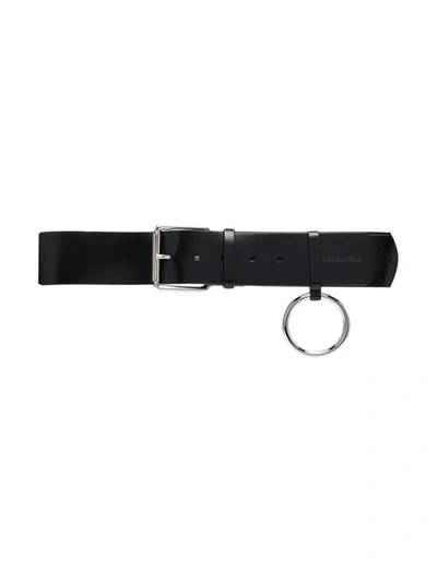 Shop Dsquared2 Waist Belt Accessories In Black