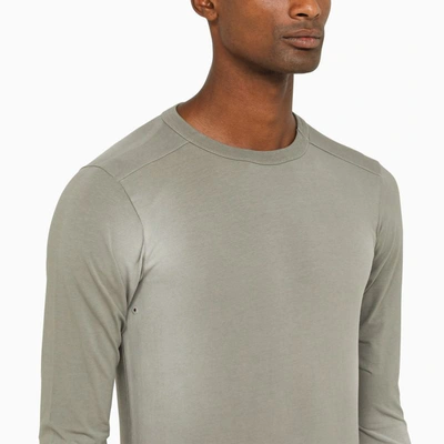 Shop Entire Studios Washed-out Crew-neck T-shirt In Grey