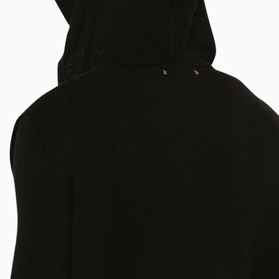 Shop Golden Goose Deluxe Brand Knit Hoodie In Black