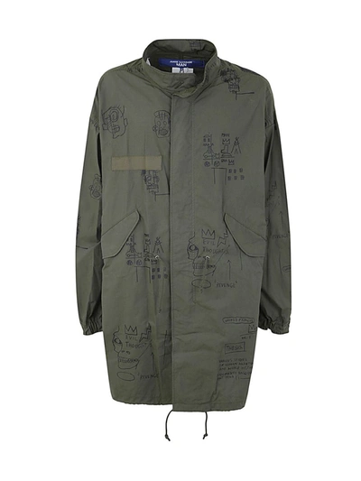 Shop Junya Watanabe X Comme Des Garçons Men`s Coat Clothing In Green