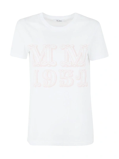 Shop Max Mara Mincio T-shirt Clothing In Pink &amp; Purple