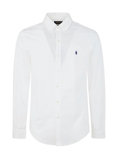 Shop Polo Ralph Lauren Slbdppcs Long Sleeve Sport Shirt Clothing In White