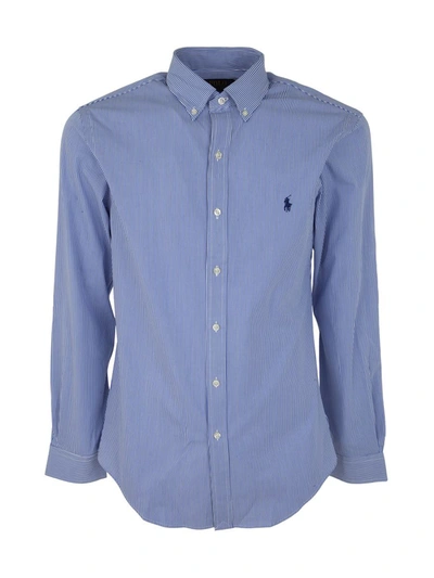 Shop Polo Ralph Lauren Slbdppcs Long Sleeve Sport Shirt Clothing In Blue