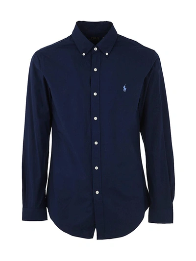 Shop Polo Ralph Lauren Slbdppcs Long Sleeve Sport Shirt Clothing In Blue