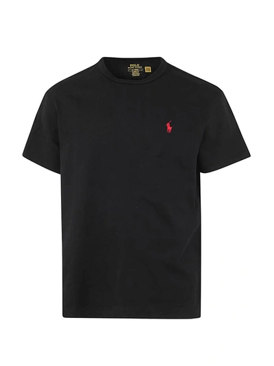 Shop Polo Ralph Lauren Sscnclsm1 Short Sleeve T Shirt Clothing In Black