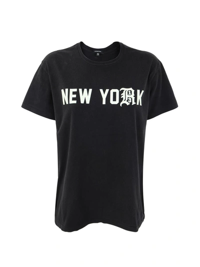 Shop R13 New York Boy T-shirt Clothing In Black
